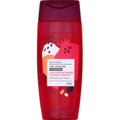 Monoprix Pomegranate Shower Gel 250ml