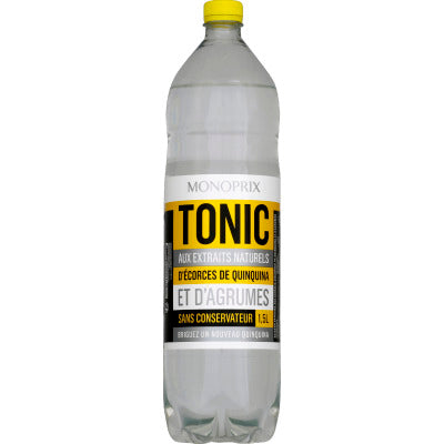 Monoprix Boisson Tonic Aux Extraits Naturels D'Écorces De Quinquina 1,5L Monoprix Boisson Tonic Aux Extraits Naturels D'Écorces De Quinquina 1,5L