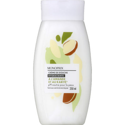 Monoprix Shower Cream with Almond and Shea Butter 250ml