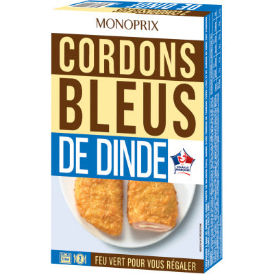 Monoprix Cordons Bleus De Dinde X2 200G Monoprix Cordons Bleus De Dinde X2 200G