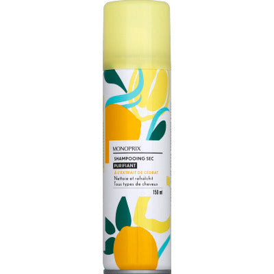 Monoprix Dry Shampoo Cedrat and Orange Blossom 150ml