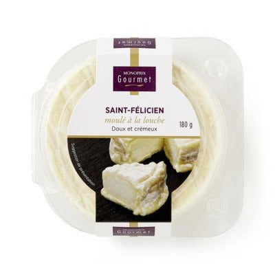 Monoprix Gourmet Saint-Félicien with raw milk 180g