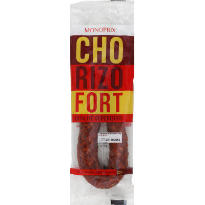 Monoprix Chorizo Fort 225g Monoprix Chorizo Fort 225g
