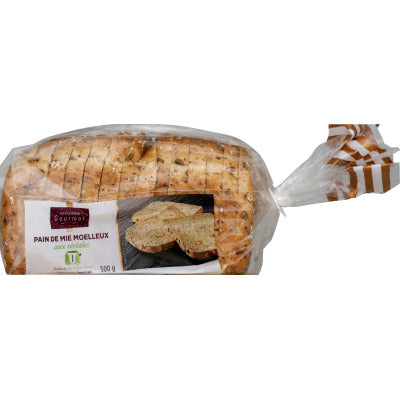 Monoprix Gourmet pain de mie aux céréales 500g