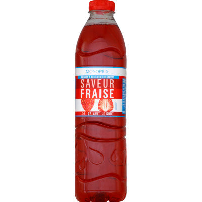 Monoprix Flavored Water Strawberry Flavor 1.5L