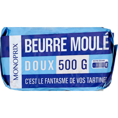 Monoprix soft molded butter 500g