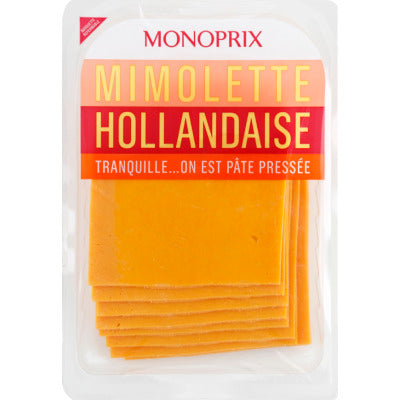 Monoprix mimolette slices 200g pack