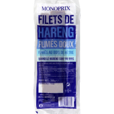 Monoprix Mild Smoked Herring Fillets 200g