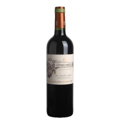Château D'Arcole Bordeaux Saint-Emilion Grand Cru Vin Rouge Bio 75Cl Château D'Arcole Bordeaux Saint-Emilion Grand Cru Vin Rouge Bio 75Cl