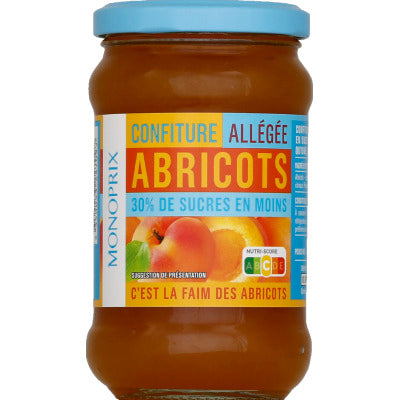 Monoprix Light Apricot Jam 340g