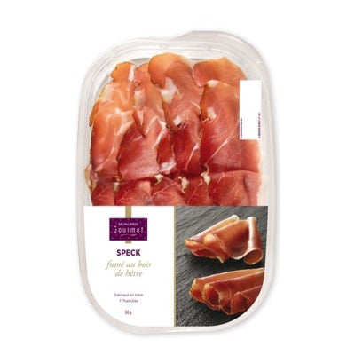Monoprix Gourmet Speck smoked with beech wood 80g