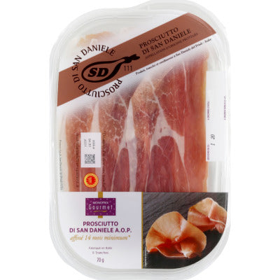 Monoprix Gourmet Ham Prosciutto Di San Daniele PDO 70g