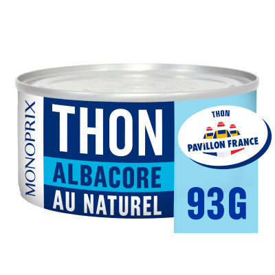 Monoprix Albacore Tuna in Natural 93g
