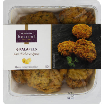 Monoprix Gourmet Falafels Pois Chiches Et Épices 150G Monoprix Gourmet Falafels Pois Chiches Et Épices 150G