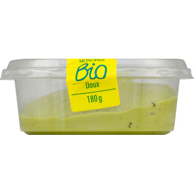 Monoprix Bio Guacamole doux bio 180 g Monoprix Bio Guacamole doux bio 180 g