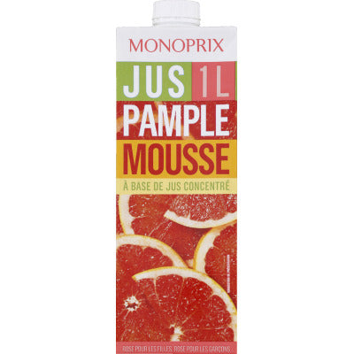 Monoprix Grapefruit juice from concentrated juice 1L