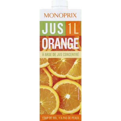 Monoprix orange juice 1L