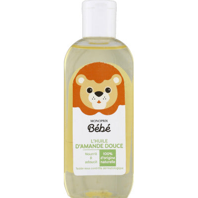 Monoprix Baby Sweet Almond Oil 100ml