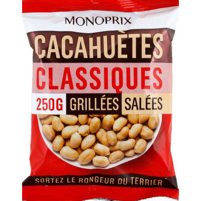 Monoprix Roasted & Salted Peanuts 250g
