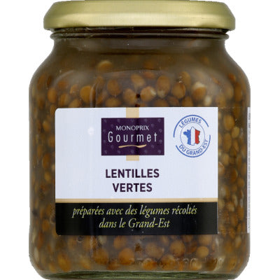 Monoprix Gourmet green lentils 215g