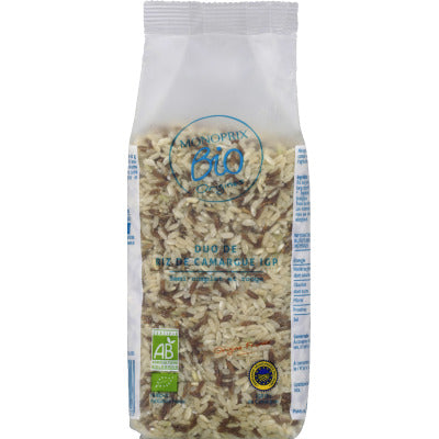 Monoprix Bio Origines Camargue Rice Duo PGI 500g Monoprix Bio Origines Camargue Rice Duo PGI 500g