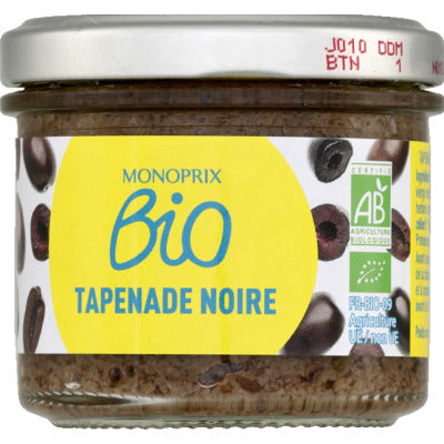 Monoprix Bio Organic black tapenade 100g Monoprix Bio Organic black tapenade 100g