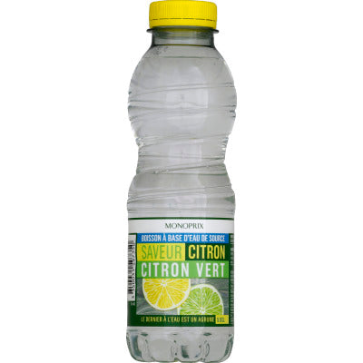 Monoprix Boisson Saveur Citron-Citron Vert 50Cl Monoprix Boisson Saveur Citron-Citron Vert 50Cl