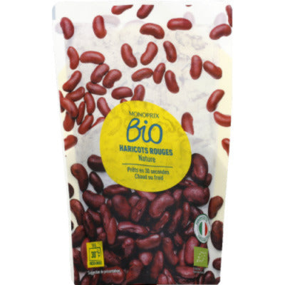 Monoprix Bio Haricots Rouges prêt en 30 secondes 120g Monoprix Bio Haricots Rouges prêt en 30 secondes 120g