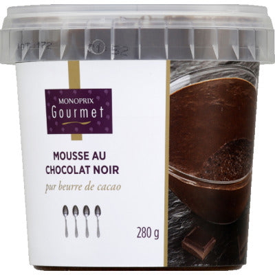 Monoprix Gourmet Dark Chocolate Mousse 280g