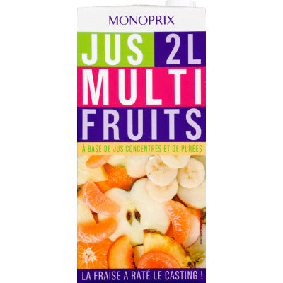Monoprix MultiFruits Juice 2L
