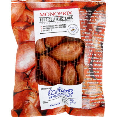 Monoprix tous Cultivateurs Echalotes 250 g Monoprix tous Cultivateurs Echalotes 250 g