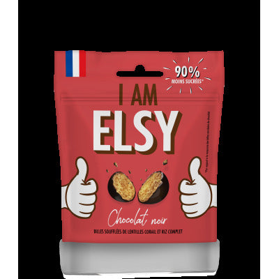 Elsy 50G Bonbon Cho/Noir Lentil/Riz Elsy 50G Bonbon Cho/Noir Lentil/Riz