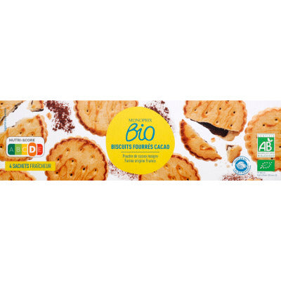 Monoprix Bio Cocoa filled snacks 185g