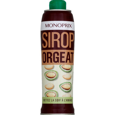 Monoprix orgeat syrup to dilute 75cl