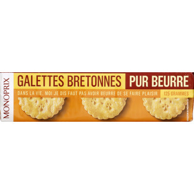 Monoprix Pure Butter Breton Pancakes 125g Monoprix Pure Butter Breton Pancakes 125g