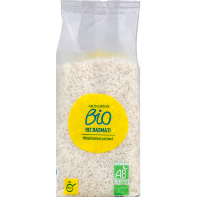 Monoprix Bio Riz Basmati 500G Monoprix Bio Riz Basmati 500G