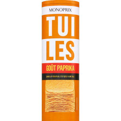 Monoprix Paprika flavored tiles 170g