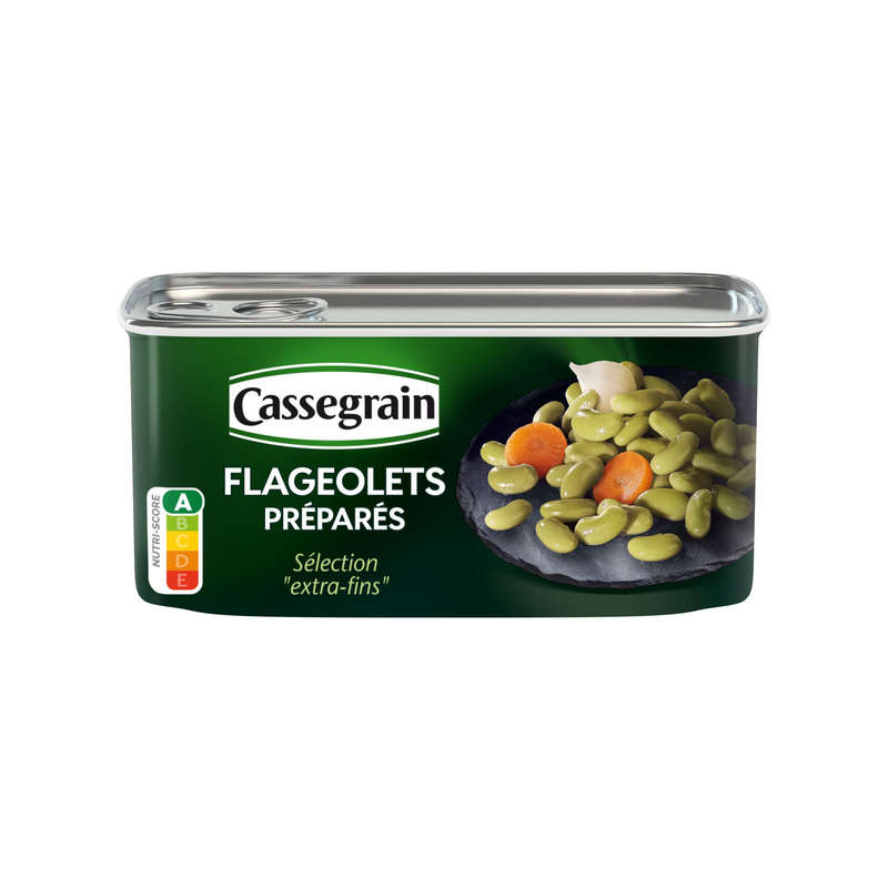 Cassegrain Extra-Fine Flageolets Onions and Carrots 130g