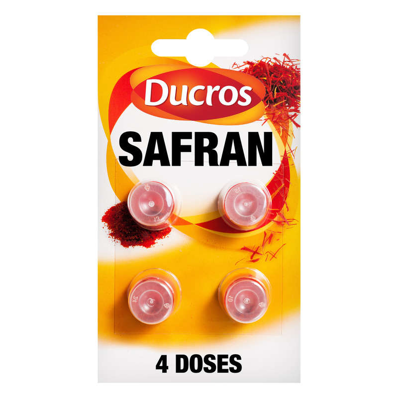 Ducros Safran En Poudre Le Sachet De 4G Ducros Safran En Poudre Le Sachet De 4G