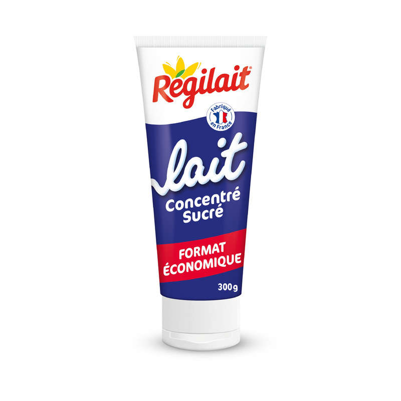 Régilait Lait Concentré Sucré Entier Tube 300g Régilait Lait Concentré Sucré Entier Tube 300g