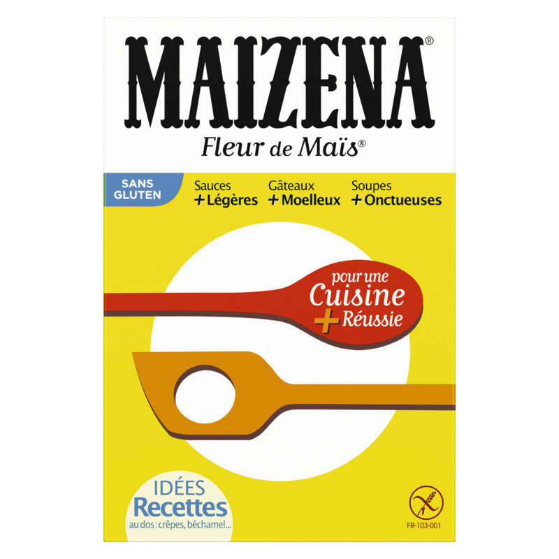 Maizena Fleur de Maïs Sans Gluten 400g Maizena Fleur de Maïs Sans Gluten 400g