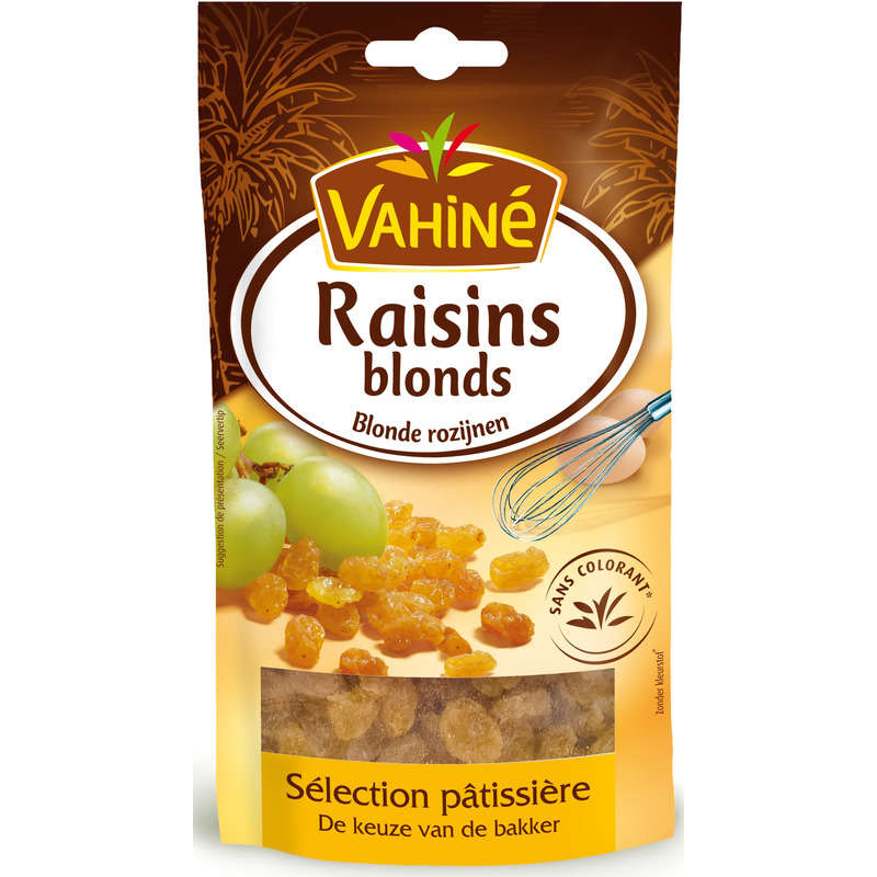 Vahiné Raisins blonds 125g Vahiné Raisins blonds 125g