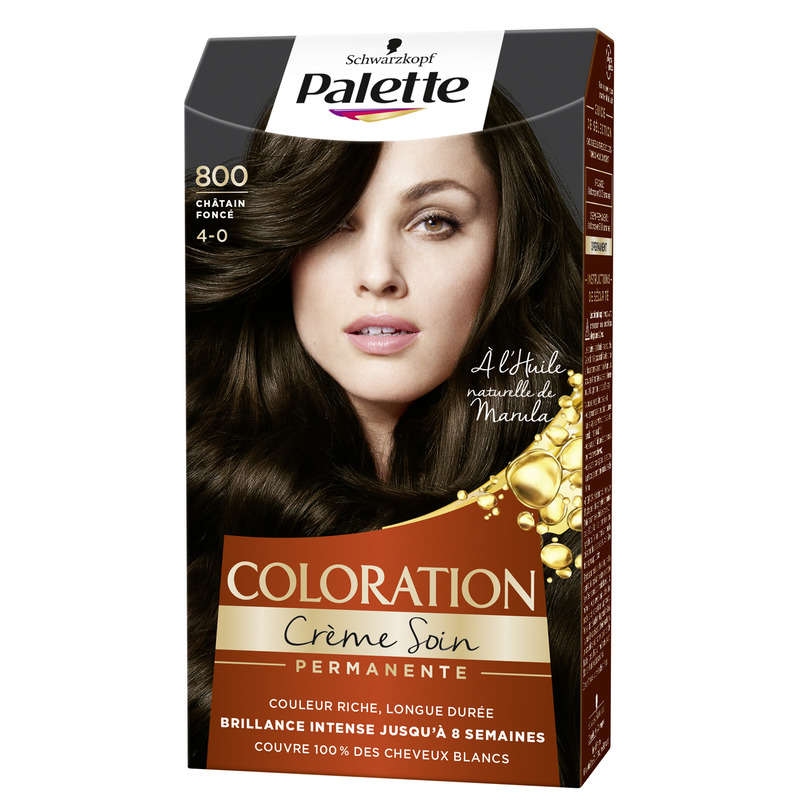 Schwarzkopf Palette Coloration Permanente Cheveux Chatain 800 Schwarzkopf Palette Coloration Permanente Cheveux Chatain 800