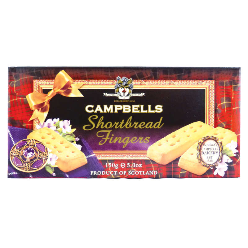 Campbells Shortbreads Fingers 150G Campbells Shortbreads Fingers 150G