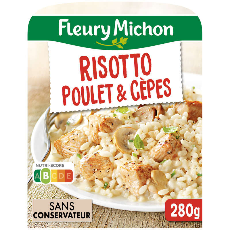 Fleury Michon Chicken and Porcini Mushroom Risotto 280g