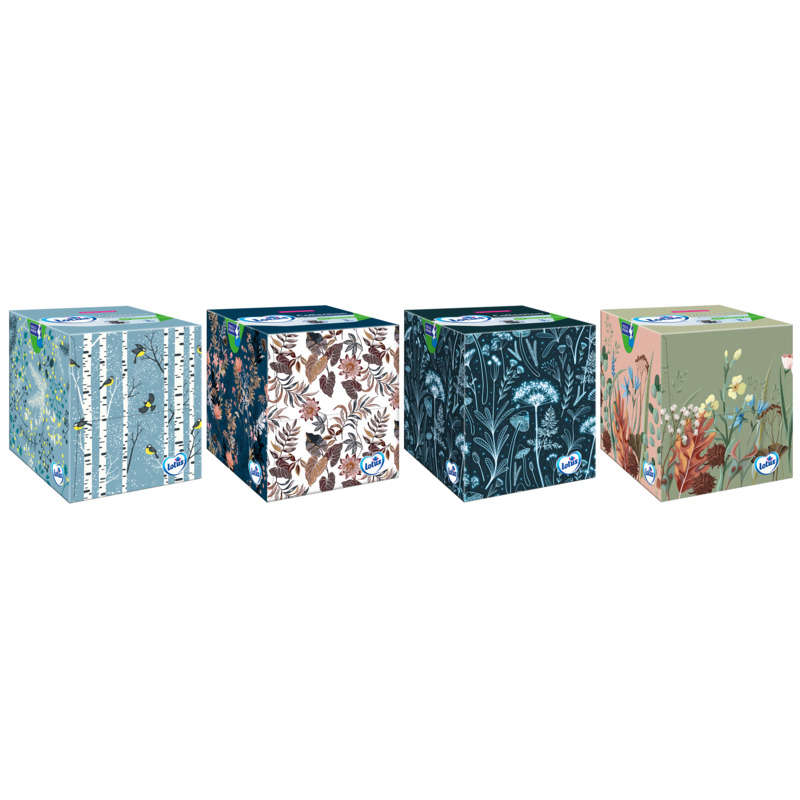 Lotus Tissues Cubic Box X48