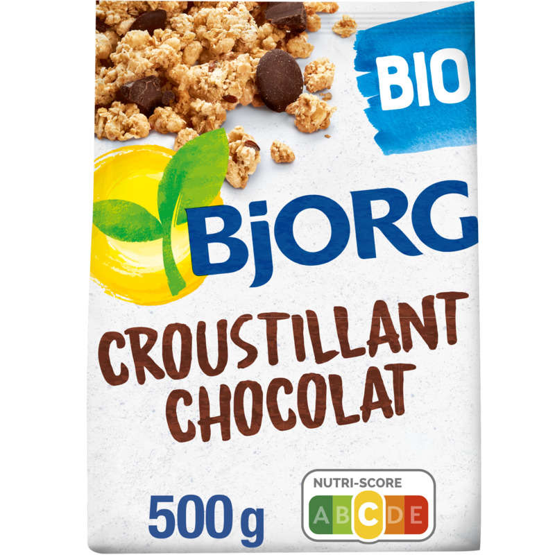 Bjorg Organic Chocolate Crunchy Muesli 500G