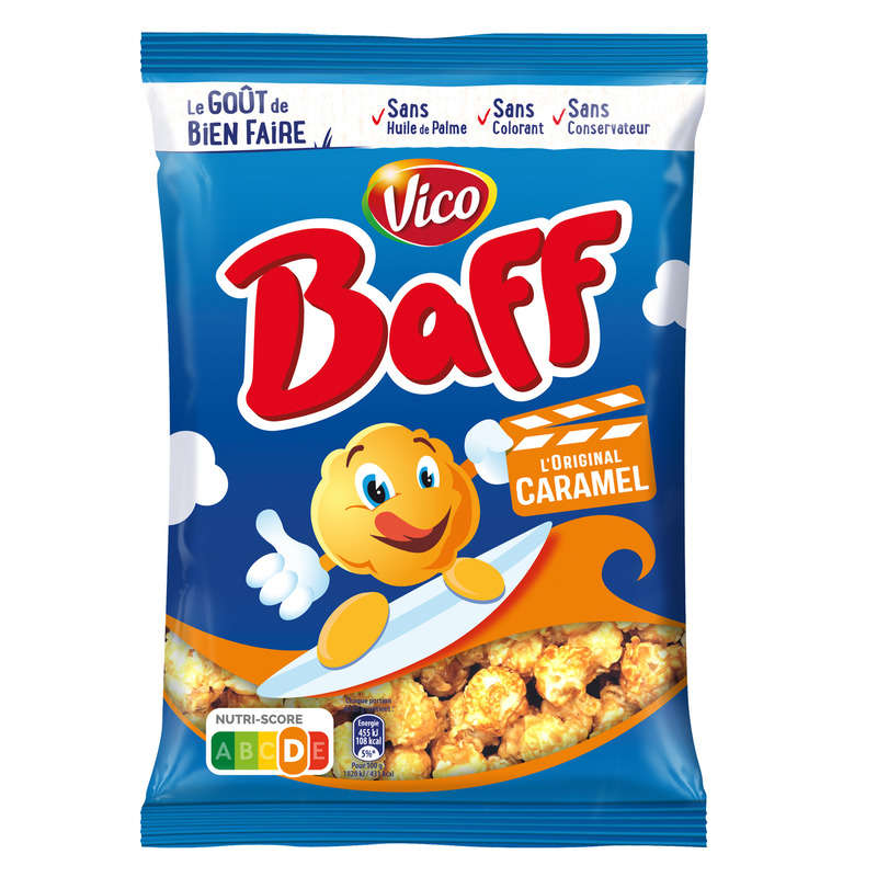 Baff Caramel Popcorn 100g