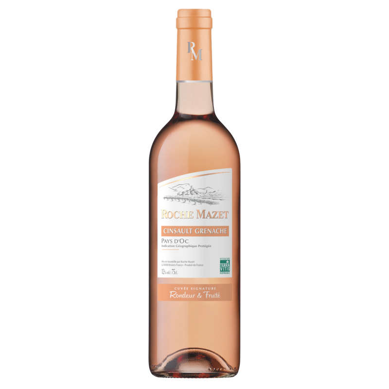 Roche Mazet Vin de pays d'Oc IGP, rosé 75cl Roche Mazet Vin de pays d'Oc IGP, rosé 75cl