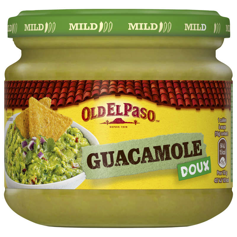 Old El Paso Sauce Apéritif Guacamole 320g Old El Paso Sauce Apéritif Guacamole 320g